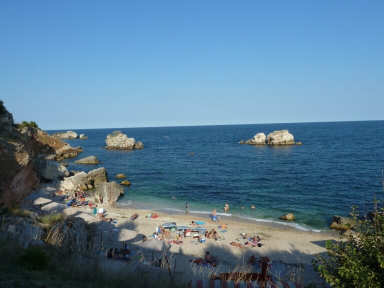 The beach in Rusalka