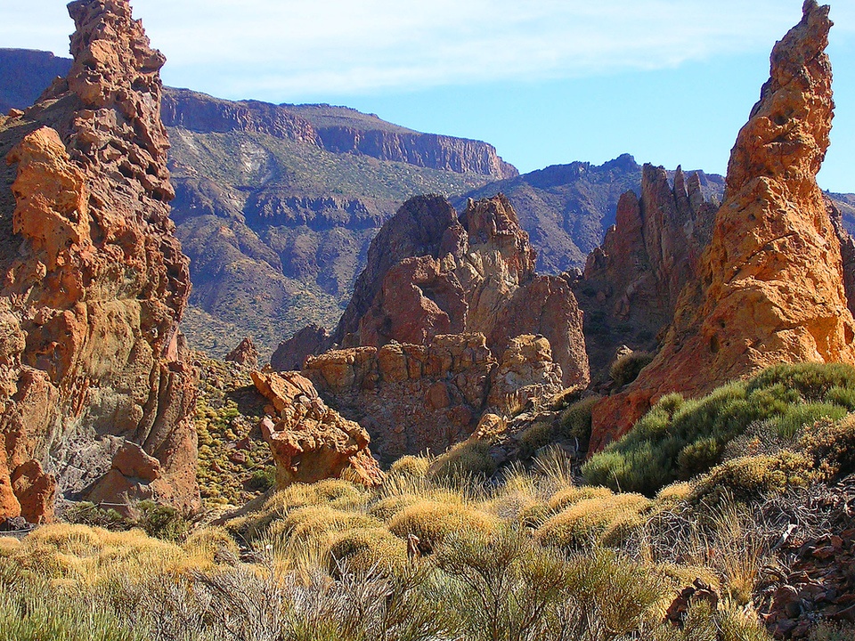 Formation of rocks, Teide