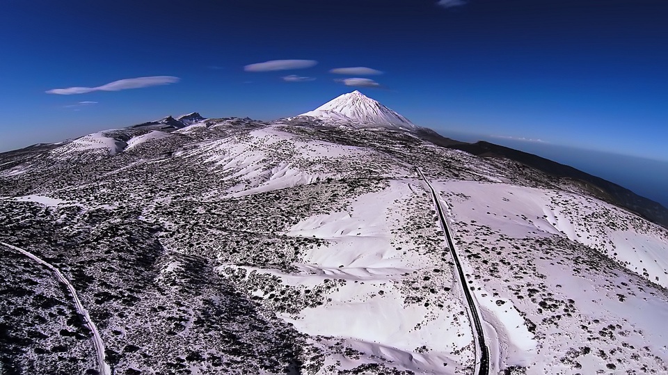 Mount Teide Snow cover