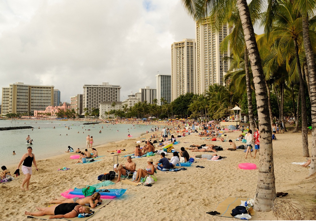 Waikiki beach, Hawaii