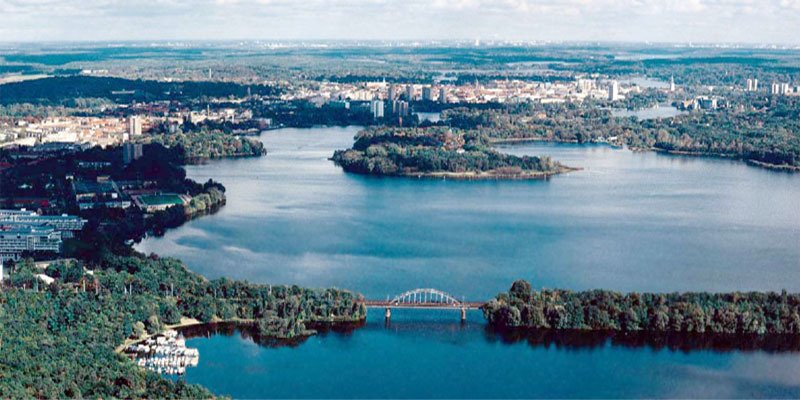 Potsdam view from above