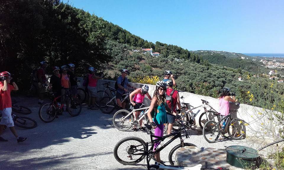 mountain biking