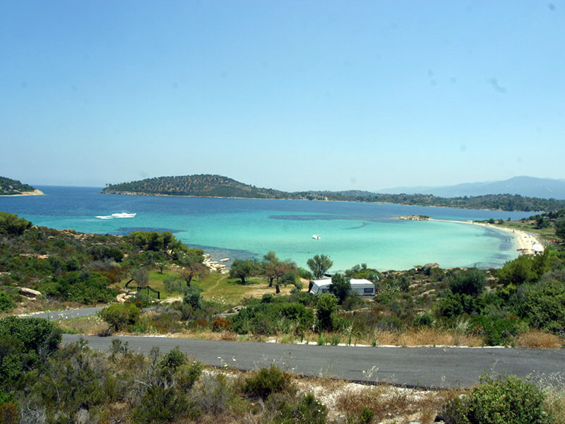 blue lagoon of sithonia