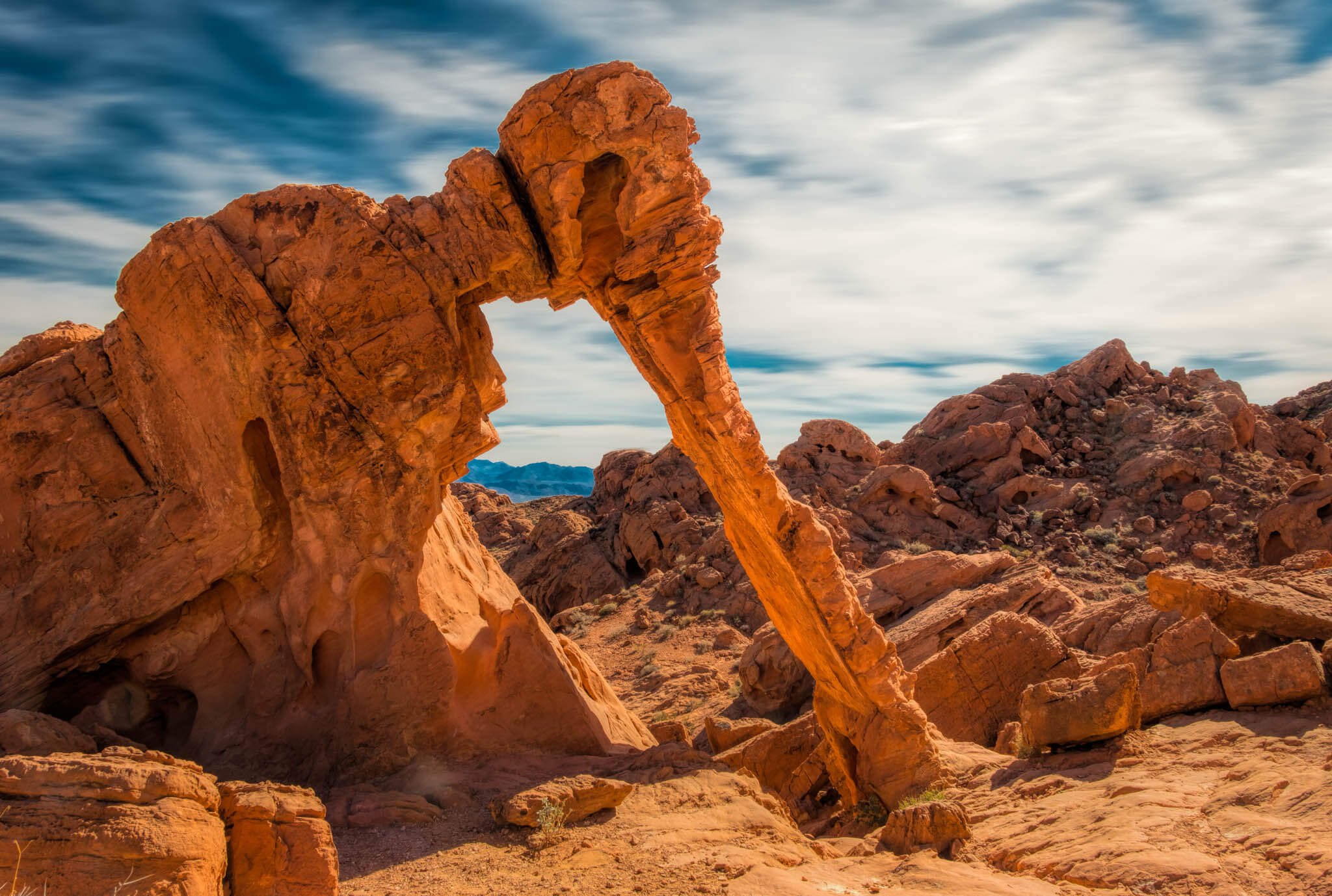 elephant rock - valley of fire state park