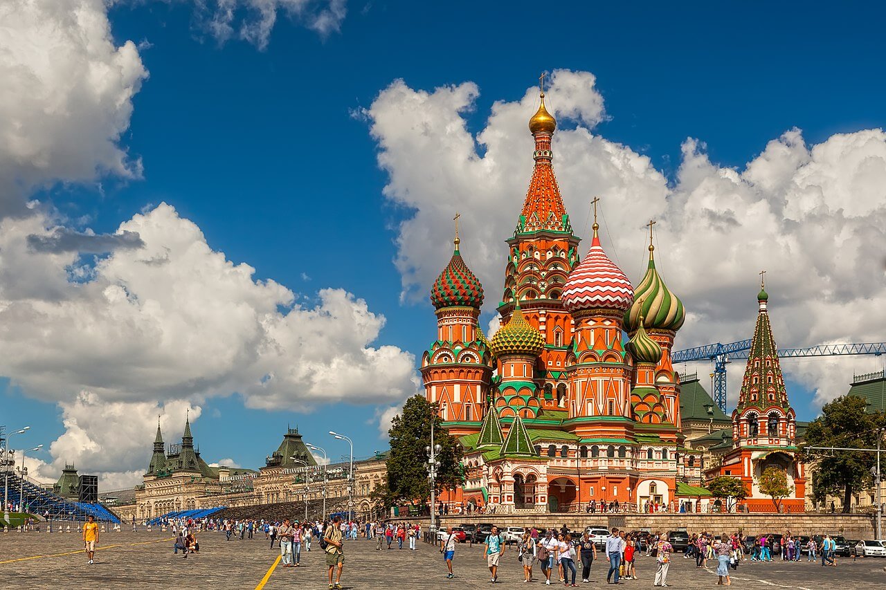 st. basil's cathedral and red square