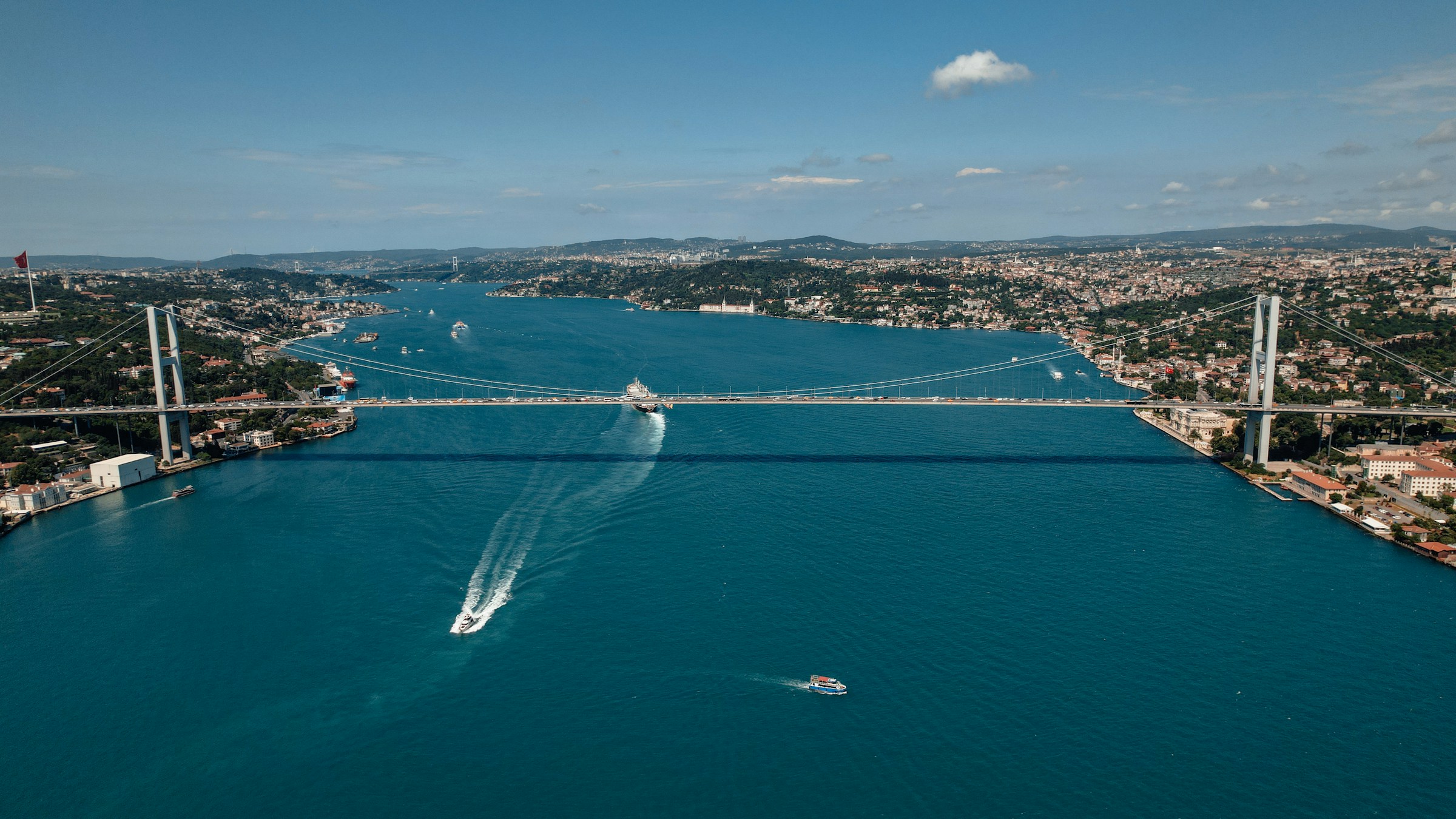 For now, the Bosphorus remains the Black Sea's only link to the world's oceans, but the strait is heavily congested, with an estimated 41,000 vessels passing through it each year.