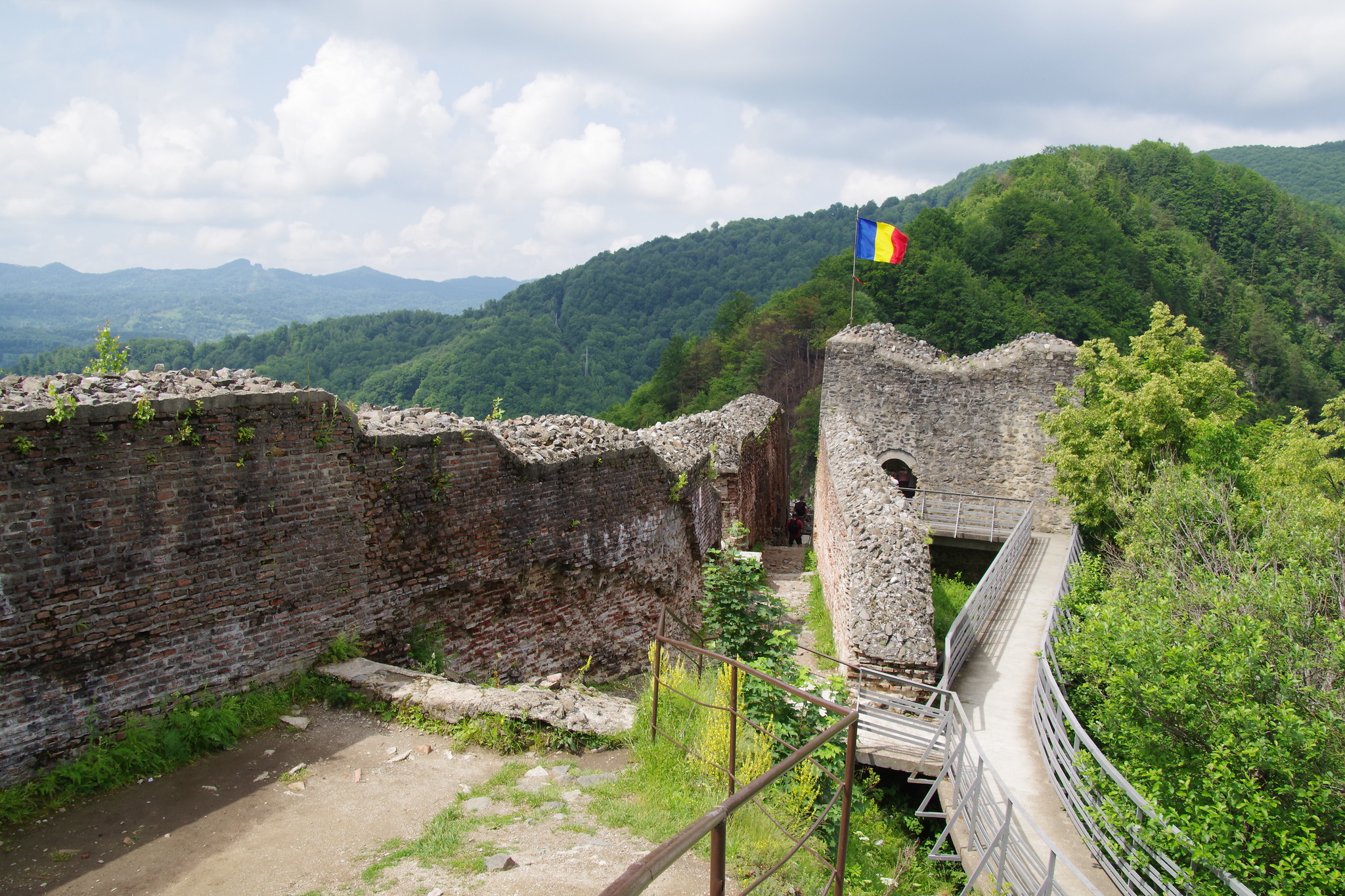 Poenari Castle is considered the true place where Vlad the Impaler lived, who became known by the nickname Dracula and went on to become one of the most terrifying figures in medieval Europe. Today, only ruins remain of the fortress, located in a remote area of the Carpathians in central Romania.